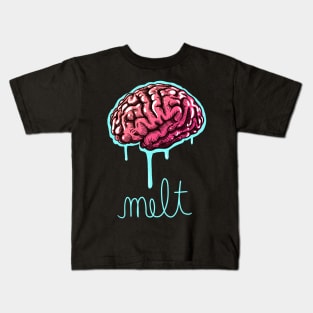 Brain Melt Kids T-Shirt